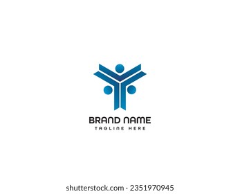 Diseño de logotipo de software para letras Y