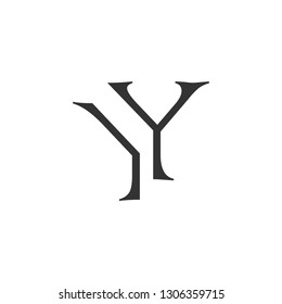 y letter vector logo