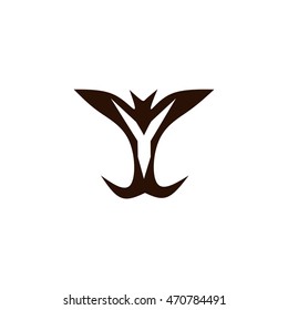 y letter vector logo
