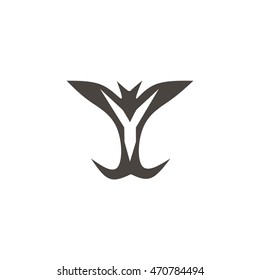 y letter vector logo
