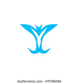 y letter vector logo