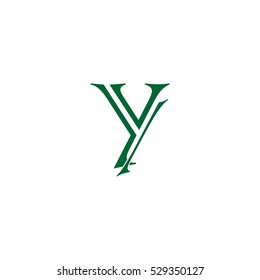 y letter vector logo