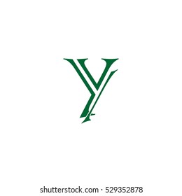 y letter vector logo