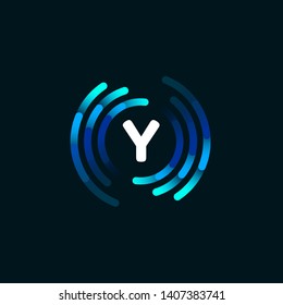 Y LETTER VECTOR LOGO APHABET ICON