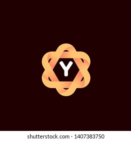 Y LETTER VECTOR LOGO APHABET ICON
