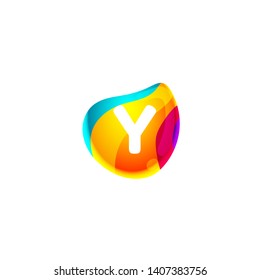 Y LETTER VECTOR LOGO APHABET ICON