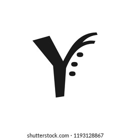 y letter vector logo design