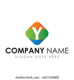Y Letter Vektorillustration Logo Design, dieses Y-Buchstaben Logo Design ist hochauflösend Vektorillustration Basis-Logo.Sie können überall verwenden.