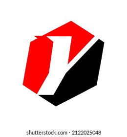 y letter vector logo template. This design use font symbol suitable for education
