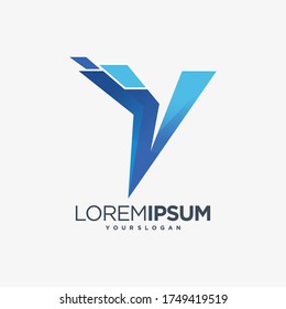 y location logo brand line