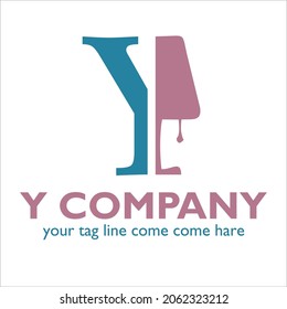 Y logo design on Home Furnishing theme