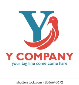 Y logo design on Political theme