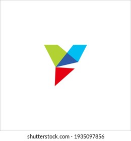 Y logo design vector sign
