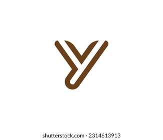 Y Logo design vector template