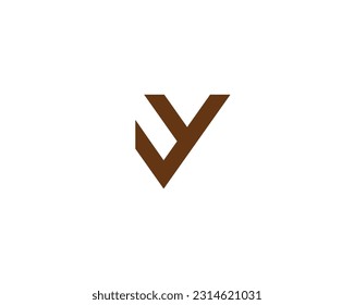 Y logo design vector template
