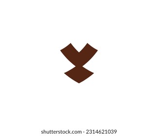 Y logo design vector template
