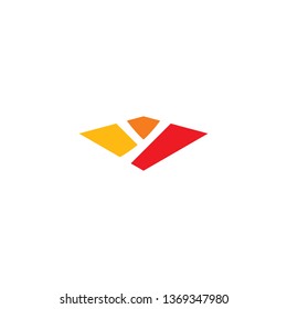 y logo letter geometric logotype vector design 