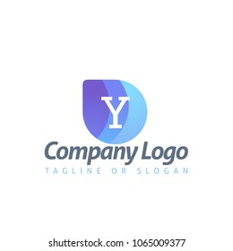 Y LOGO MODERN TEMPLATE