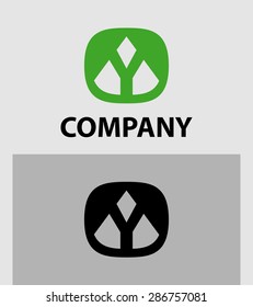 Y logo set 