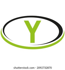 Y logo simple design isolated on white background. vector illustration
