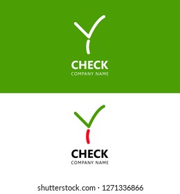 Y logo vector illustration