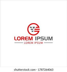 Y LOGO YE LOGO LETTER LOGO DESIGN