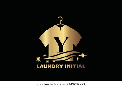 Y Loundry Letter logo template for your branding.
