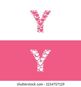 Y love letter logo beauty