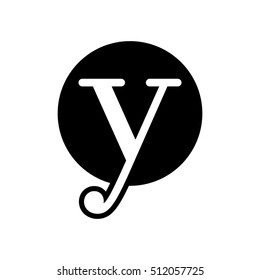 Y Lowercase Logo Vector Stock Vector (Royalty Free) 512057725 ...