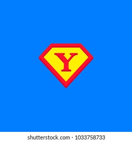 y modern letter logo template