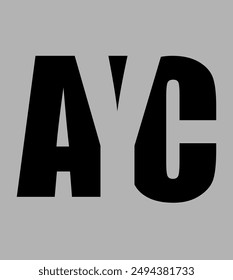 Y NEGATIVE SPACE LOGO DESIGN