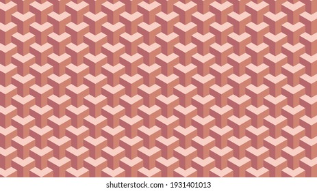 Y Shape geometric seamless pattern. Background, brick, backdrop. Vector