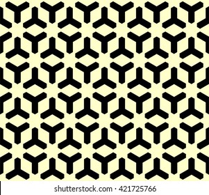 Y Shapes Pattern Vector, Abstract Geometric Pattern