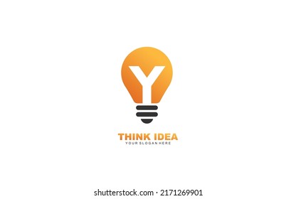 Y SMART logo design inspiration. Vector letter template design for brand.