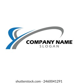 y swoosh logo 2C template