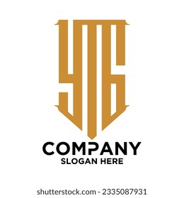Y T G Letter logo template vector illustration design