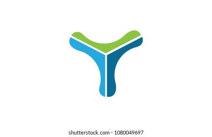 Y triangle logo