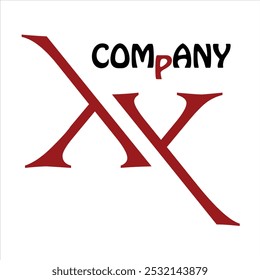 Y Vector logo design letter for company creative font