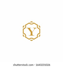 Y Vector sign monogram logo