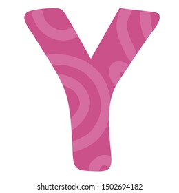 Y. Vector words. ABC. Afphabet. Nice illustration for for book,logo, business card or postcard. Hand drawn dry brush lettering. Handwritten font. Lettering, Calligraphy, word, vector font.