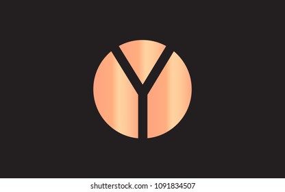 Y YY Letter Initial Logo Design Template