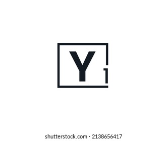 Y1, 1Y Initial letter logo
