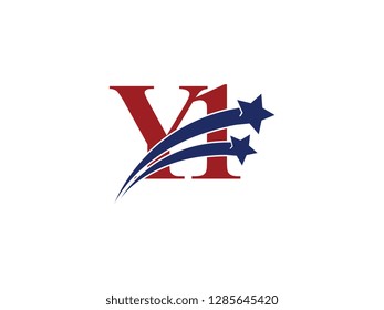 Y1 logo and number with star