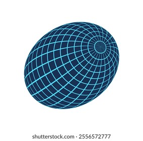 Y2k 3d grid pattern sphere, brutal art neon 3d wireframe element graphic, y2k geometry net form symbol, cyber tech geometric wire frame figure illustration, cyberpunk trendy mesh structure icon.