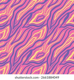 Y2K 90s Seamless Pattern Abstract Natural