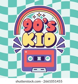 Y2k 90s Sticker 90s Kid