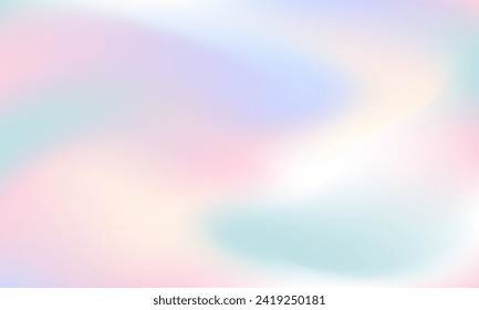 Diseño de fondo abstracto Y2K. Vector de plantilla de ilustración de color pastel de gradiente estético. para afiche, banner, medios sociales, página, saludo, web, digital, fondo, página