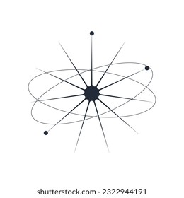 Y2k Aesthetic Mid Centure Shape. Abstract Mid Centure modern graphic y2k. Doodle Vector Illustration. Aesthetic element vector