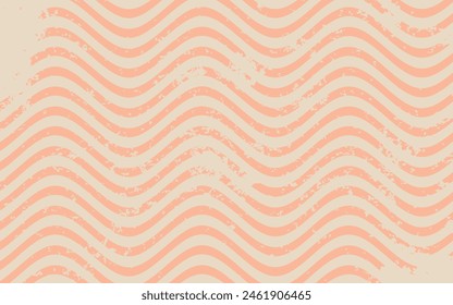 Y2K aesthetic, Retro Groovy Wavy Psychedelic background, 2000 background. Vector illustration