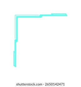 Y2K element, abstract icon. Retro aesthetic frame with a digital interface. This graphic symbol captures 90s vibes, a perfect addition for trendy decorations or posters.